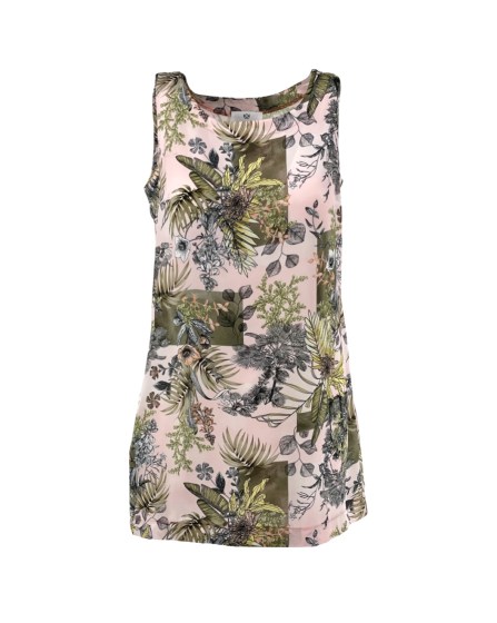 chicard satin printed blouse3